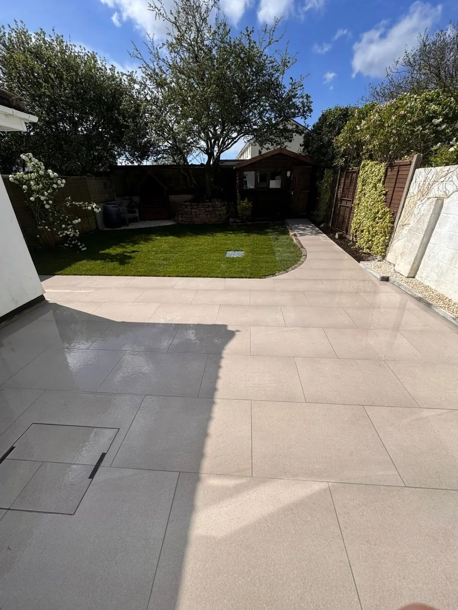 Garden rebuild, finished by HW Contractors