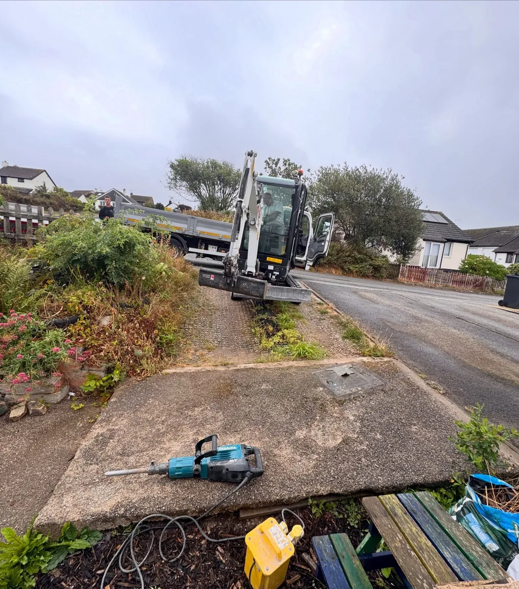 Tarmac apron, Helston, before HW Contractors started work