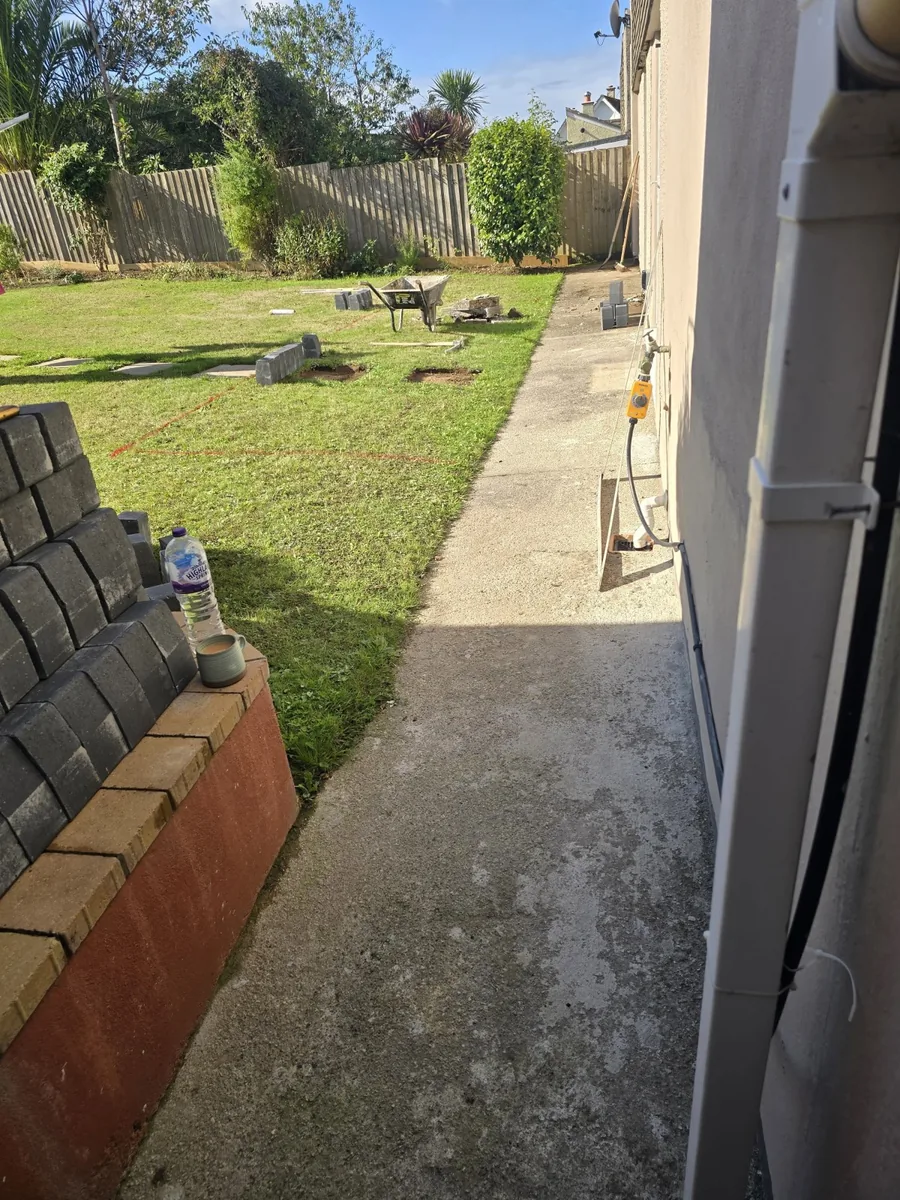 Side path, Helston, before HW Contractors started work